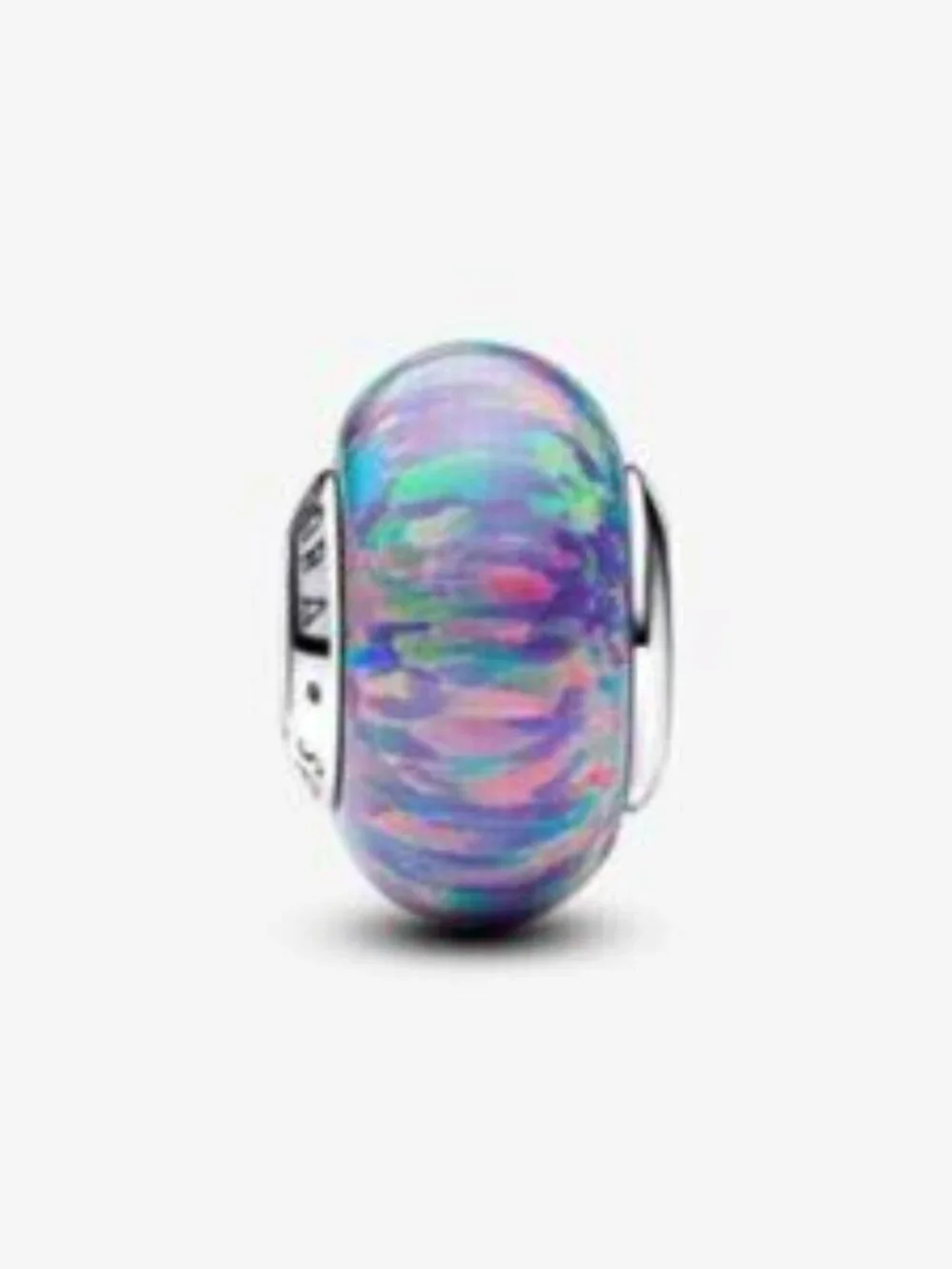 Pandora Multicolor Pastel Glass Murano Charm Bead